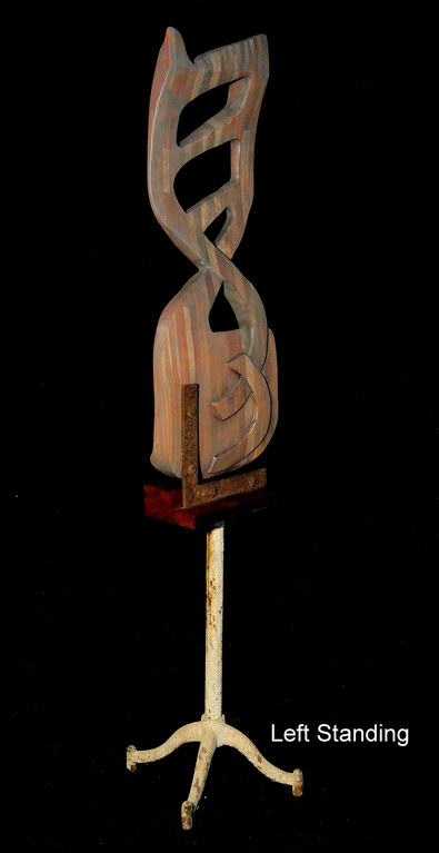 Left Standing FreeStanding Cherry wood