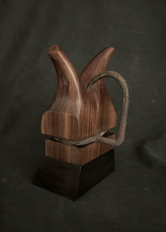 Hay Hook TableTop Walnut