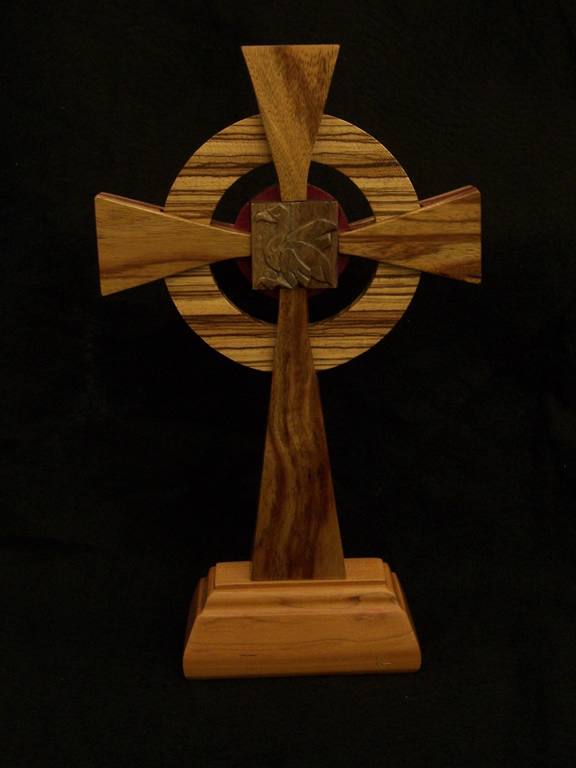 Jims Cross (Back) Liturgical Commissions Exotic wood