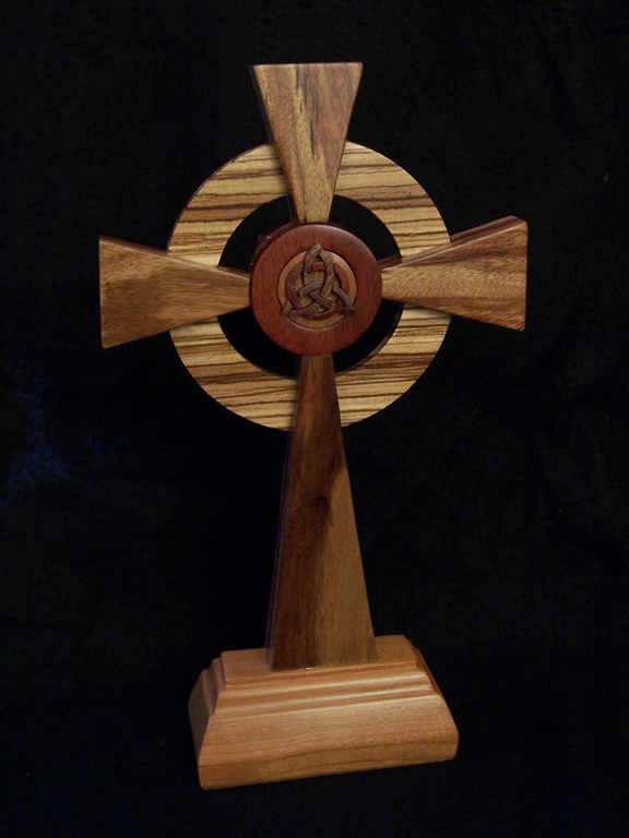 Jims Cross (Front) Liturgical Commissions Exotic wood